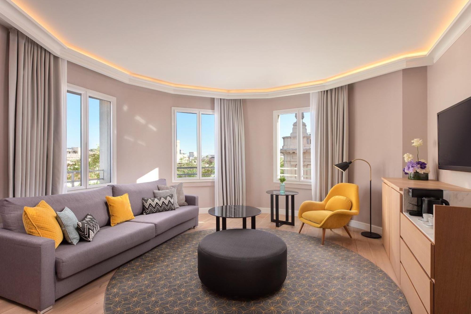 Suite en esquina con cama extragrande